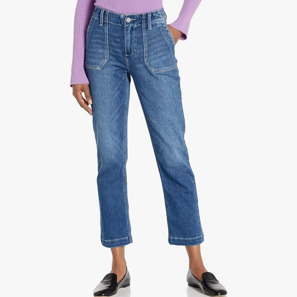 PAIGE Mayslie straight ankle Jean s Blue Women's